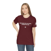 Load image into Gallery viewer, Impossibilities - Unisex Jersey Short Sleeve Tee
