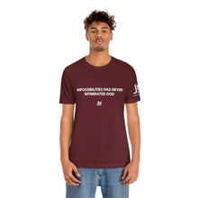 Load image into Gallery viewer, Impossibilities - Unisex Jersey Short Sleeve Tee
