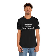 Load image into Gallery viewer, The Silence - Unisex Jersey Short Sleeve Tee
