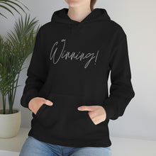 Load image into Gallery viewer, Winning in Black - Unisex Heavy Blend™ Hooded Sweatshirt
